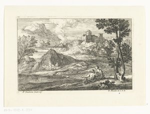 Táj kastély alkotó: Adriaen Frans Boudewyns