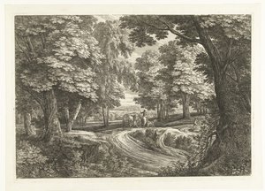 Táj kocsival alkotó: Adriaen Frans Boudewyns
