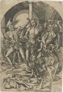 Korbácsolás alkotó: Adriaen Huybrechts (I)