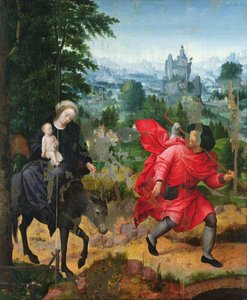Repülés Egyiptomba alkotó: Adriaen Isenbrandt or Isenbrant