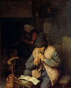 Egy fuvolaművész, c1660 alkotó: Adriaen Jansz. van Ostade