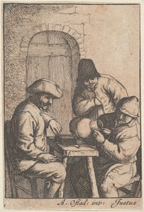 Üres kancsó, 1610-85. alkotó: Adriaen Jansz. van Ostade
