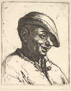 Nevető paraszt, 1610-85. alkotó: Adriaen Jansz. van Ostade
