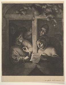 Énekesek az ablaknál, 1610-85. alkotó: Adriaen Jansz. van Ostade