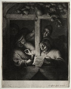A Carol Singers. alkotó: Adriaen Jansz. van Ostade