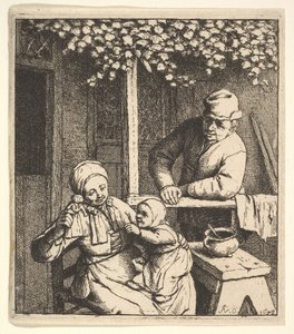 A baba, 1610-85. alkotó: Adriaen Jansz. van Ostade