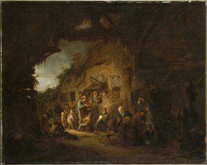 Az öreg hegedűs, 1641 alkotó: Adriaen Jansz. van Ostade