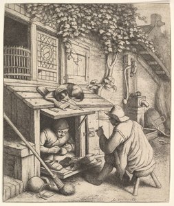 A cipész, 1610-85. alkotó: Adriaen Jansz. van Ostade