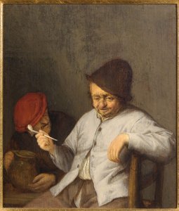 A dohányos és az ivó, 1650 körül alkotó: Adriaen Jansz. van Ostade