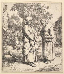 Két pletyka, 1610-85. alkotó: Adriaen Jansz. van Ostade