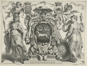 Antonius Triest címere Magabiztos (cím a tárgyon)