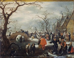 Húshagyókedd az országban alkotó: Adriaen Pietersz van de Venne