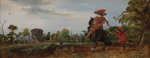 Nyár (köszöntő), 1625 alkotó: Adriaen Pietersz van de Venne