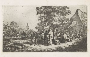 Gazdavásár alkotó: Adriaen van Ostade