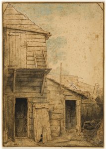 Farmyard alkotó: Adriaen van Ostade