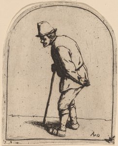 Görbe hátú paraszt alkotó: Adriaen van Ostade
