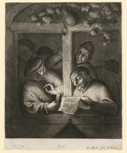 Énekes az ablaknál alkotó: Adriaen van Ostade