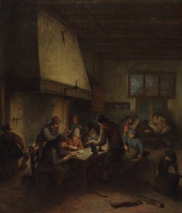 Taverna jelenet, 1660-as évek eleje.