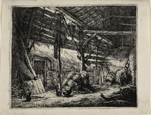 A pajta alkotó: Adriaen van Ostade