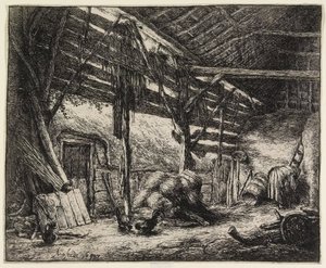A pajta alkotó: Adriaen van Ostade