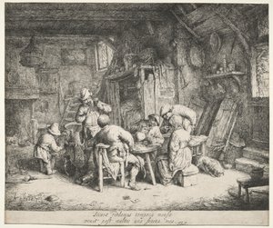 A reggeli alkotó: Adriaen van Ostade