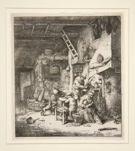 A család alkotó: Adriaen van Ostade