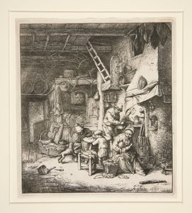 A család alkotó: Adriaen van Ostade