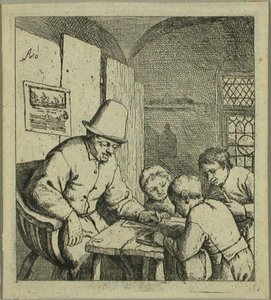 Az iskolaigazgató alkotó: Adriaen van Ostade