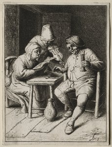 Az énekes alkotó: Adriaen van Ostade