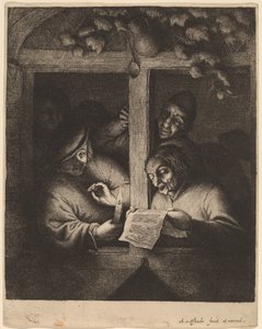 Az Énekesek alkotó: Adriaen van Ostade