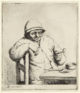 A dohányos alkotó: Adriaen van Ostade
