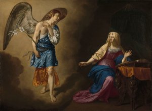 Angyali üdvözlet a Szűznek alkotó: Adriaen van de Velde