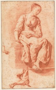 Ülő lány alkotó: Adriaen van de Velde