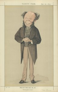 Dr. Frederick Quin (színes litográfia) alkotó: Adriano Cecioni