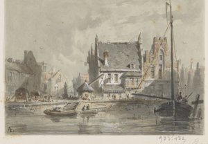 Arc Bruges-ben alkotó: Adrianus Eversen (signed by artist)