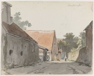 Kilátás Harderwijk utcájára Harderwijk (cím az objektumon)