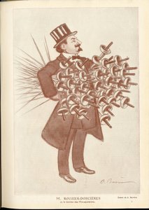 Fantasio, kb. 1912_4_1 - A Barrere (1874-1931) illusztrációja: Vívás - Rouzier Dorcieres