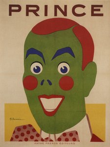 Prince, a Pathe Cinema plakátja (1912-1913) (plakát) alkotó: Adrien Barrere