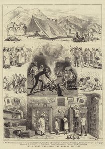 Az afgán háború a Bombay-hadosztállyal alkotó: Adrien Emmanuel Marie