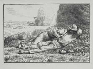 A nap négy órája: Dél alkotó: Adrien Lavieille