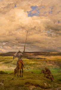 Don Quijote, Adrien Demont francia művész alkotó: Adrien Louis Demont