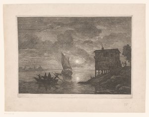 Komp éjjel le baco alkotó: Adrien Manglard (attributed to)
