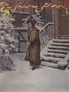 Premier Neige (Első hó). A Le Figaro Illustre borítója, 1894. január