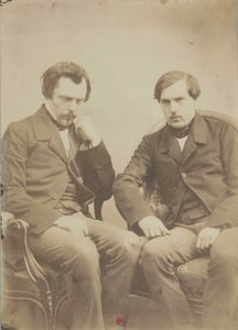 A Goncourt testvérek A Goncourt testvérek, 1855 körül.