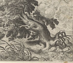 A hamu és a nád meséje alkotó: Egidius  Sadeler (II)