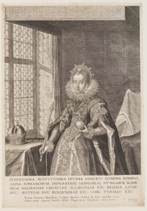 Anna, Mátyás császár felesége alkotó: Aegidius Sadeler II