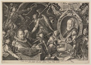 Spranger és felesége alkotó: Aegidius Sadeler II
