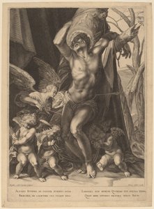 Szent Sebestyén vértanúsága alkotó: Aegidius Sadeler II