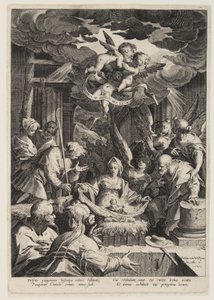 A Születés alkotó: Aegidius Sadeler II