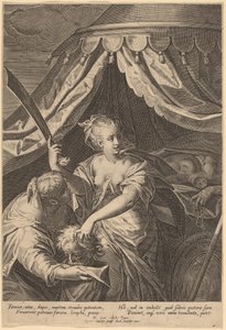 Judit a Holofernész fejével alkotó: Aegidius Sadeler II, after Hans von Aachen